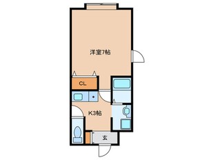 兵一広島ビルの物件間取画像